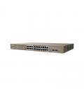 Switch 26 puertos tenda teg1126p - 24 - 410w 24 puertos gigabit ethernet 2 puertos sfp