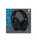 Auriculares con microfono logitech g435 gaming wireless inalambrico negro