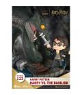 Figura beast kingdom dstage harry potter y la cámara secreta harry vs basilico