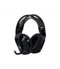 Auricular con microfono logitech g g733 gaming wireless inalambrico negro