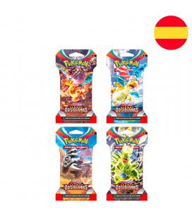 Juego de cartas pokemon tcg sobres en blister sv3 24 unidades 2023 español