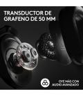 Auriculares gaming logitech g pro x 2 inalámbricos con lightspeed negros