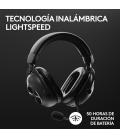 Auriculares gaming logitech g pro x 2 inalámbricos con lightspeed negros