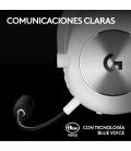 Auriculares gaming logitech g pro x 2 inalámbricos con lightspeed blancos