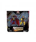 Pack 2 figuras hasbro marvel legends series nighthawk & blur