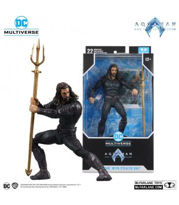 Figura mcfarlane toys dc aquaman 2 movie 7in - aquaman con traje