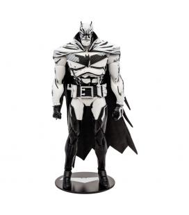 Figura mcfarlane toys dc multiverse 7in - batman (batman: white knight)(line art)(gold label)