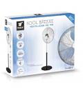 Ventilador de pie thulos th - kb15 50 cm - regulable hasta 1.42m - 160w