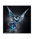 Figura megahouse yu - gi - oh! duel monsters art works monsters blue eyes white dragon holographic edition