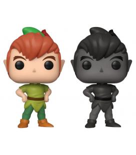 Pack de 2 funko pops disney peter pan con sombra