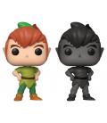 Pack de 2 funko pops disney peter pan con sombra