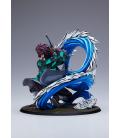 Estatua aniplex demon slayer kimetsu no yaiba tanjiro kamado 1 - 8 ver.19 cm