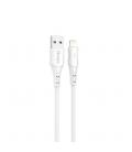 Cable qcharx lisbon usb a tipo c 3a - 1 m - pvc blanco