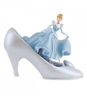 Figura decorativa enesco disney 100 cenicienta con zapato