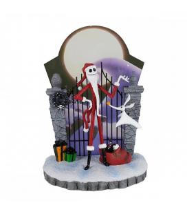 Figura decorativa enesco disney pesadilla antes de navidad santa jack