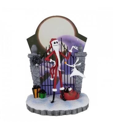 Figura decorativa enesco disney pesadilla antes de navidad santa jack