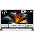 Tv chiq 43pulgadas qled u43qm8v 3840 x 2160 google tv hdmi usb