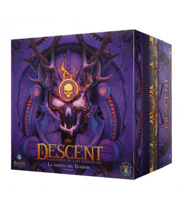 Juego de mesa descent: la guerra del traidor edad recomendada 14 años