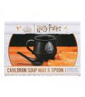 Taza de cerámica paladone harry potter caldero mágico y cuchara hogwarts 1