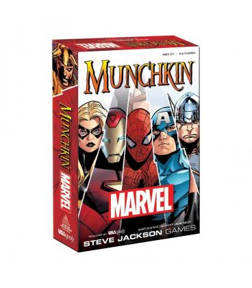 Juego de mesa munchkin marvel edition edad recomendada 10 años (ingles)