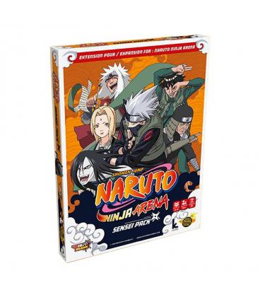 Juego de mesa naruto ninja arena sensei pack edad recomendada 10 años (ingles)