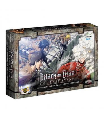 Juego de mesa attack on titan the last stand edad recomendada 14 años (ingles)