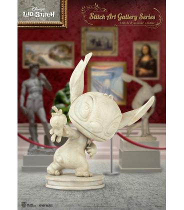 Figura beast kingdom mini egg attack disney art gallery stitch estátua dinámica