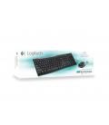 Teclado + mouse logitech mk270 inalambrico italiano