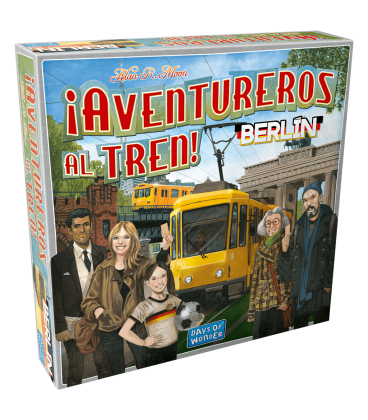 Juego de mesa ¡aventureros al tren! berlín pegi 8