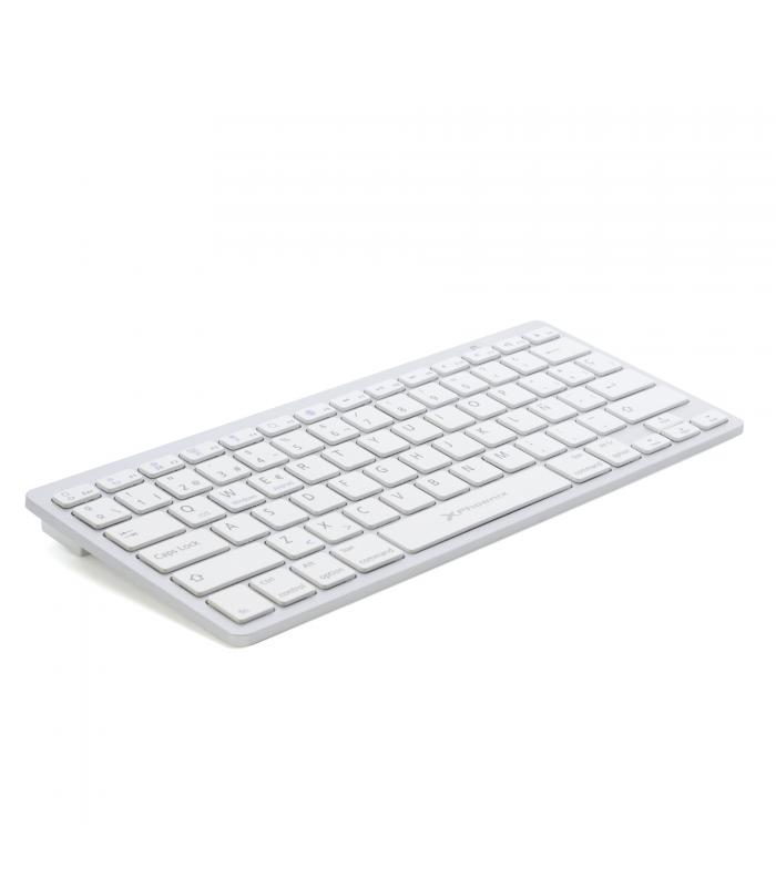 Teclado Inalambrico Bluetooth Phoenix Phbtkeyboardw, 3 modos de  compatibilidad android windows ios apple, ultra fino cuerpo metal plata  silver - Teclado - Los mejores precios