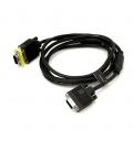 Cable svga d - sub15 de 3 m - m - h con adaptador m - m