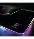 Alfombrilla gaming factor - xpad rgb negra