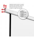Pantalla eléctrica proyección 112pulgadas