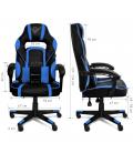 Silla gaming phoenix trophy cuero pu azul