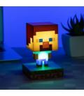 Lampara paladone icon minecraft steve
