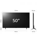 LG QNED 50QNED756RA.AEU Televisor 127 cm (50") 4K Ultra HD Smart TV Wifi Azul