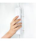 Nanocable Regleta de Enchufes con 3 Tomas con Interruptor, 1.4 m, Blanco