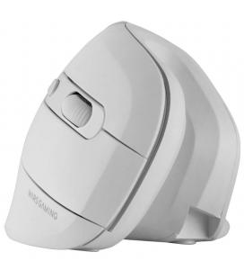 Ratón gaming ergonómico inalámbrico mars gaming mmw-ergopro/ hasta 3200 dpi/ blanco
