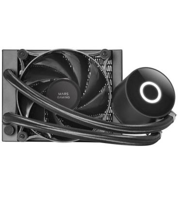 Sistema de refrigeración líquida mars gaming ml-pro120/ negro