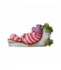 Figura enesco disney alicia en el pais de las maravillas cheshire tumbado