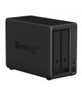 Servidor nas synology disk station ds723+ 2bay 2.6 ghz dc 2gb ddr4 2x gbe 1x usb3.2 gen i 1x esata