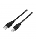 CABLE AISENS USB 2.0 IMPRESORA TIPO A M-B M NEGRO 1.0M