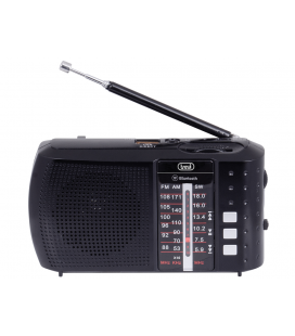 RADIO PORTÁTIL MULTIBANDA BLUETOOTH USB MICRO SD TREVI RA 7F20 BT NEGRO