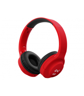 AURICULARES ESTÉREO DIGITAL CON MICRÓFONO 1,2 M CABLE TREVI DJ 601 M ROJO