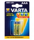 Varta AAA 800mAh NiMH 2-BL RTU Batería recargable Níquel-metal hidruro (NiMH)