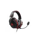 ABYSM AG700 Pro 7.1 Black Auriculares Alámbrico Diadema Juego Negro, Rojo