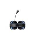 ABYSM AG700 Pro 7.1 White Auriculares Alámbrico Diadema Juego Azul, Blanco
