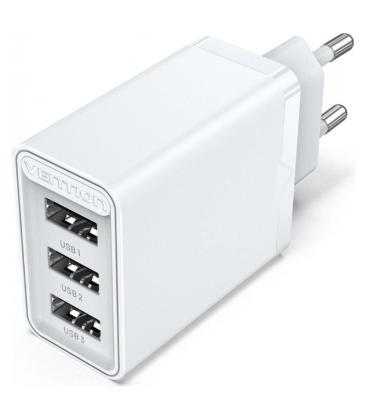 Cargador de pared vention few0-eu/ 3xusb