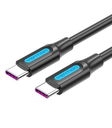 Cable usb 2.0 tipo-c vention cotbh usb tipo-c macho - usb tipo-c macho/ 2m/ negro