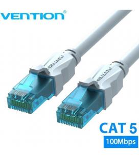 Cable de red rj45 utp vention vap-a10-s1500 cat.5e/ 15m/ azul y blanco
